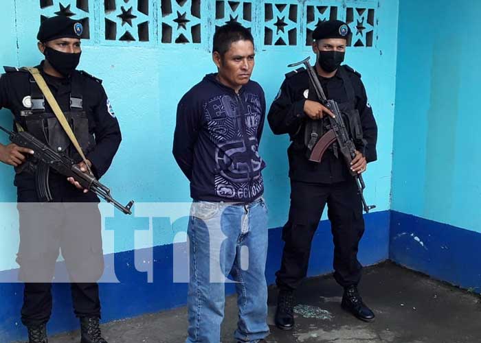 Policía Nacional captura a homicida en Jinotega