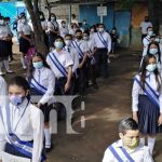 Actos en colegios de Nicaragua para conmemorar la Independencia de Centroamérica