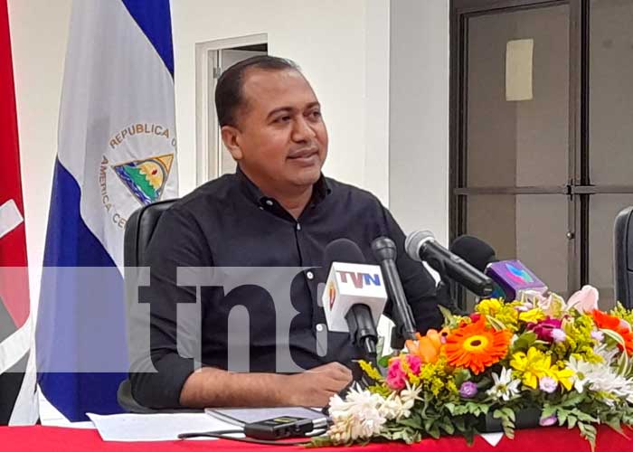 Conferencia de prensa sobre las exportaciones de Nicaragua