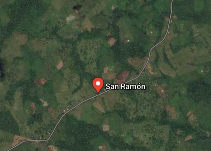 Foto: Imagen de satélite donde ocurrió un homicidio en Kukra Hill / Google Maps