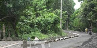 Construcción de nueva carretera avanza en la Isla de Ometepe