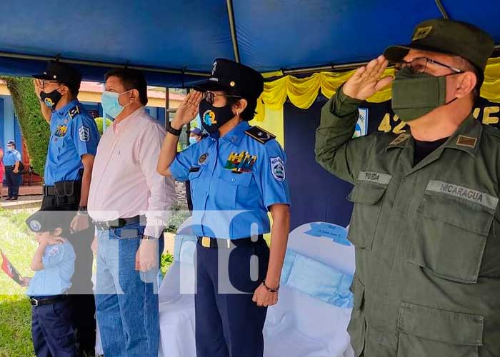Policía de Jinotega realizó ascenso de grado a oficiales de Jinotega