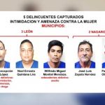 Sujetos a quienes se les hizo captura en León