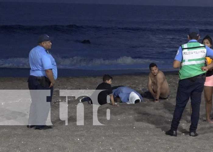 Hombre muerto por sumersión en las playas de Las Peñitas - Poneloya