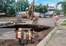 Afectaciones por lluvias en Lomas del Valle, Managua