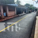 Obras de progreso en el barrio Jorge Dimitrov, Managua, con vivienda y nuevas calles