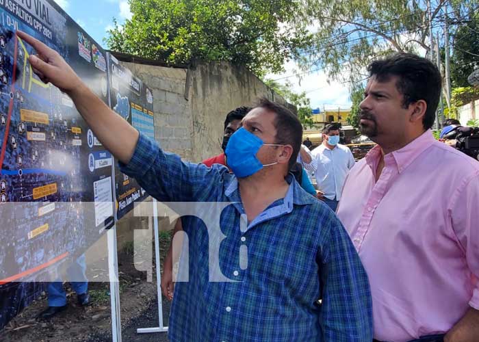 Proyecto de Calles para el Pueblo en el Distrito VI de Managua