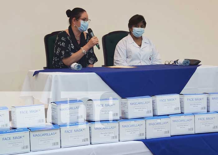 Mascarillas para fortalecer el sistema de salud en Nicaragua