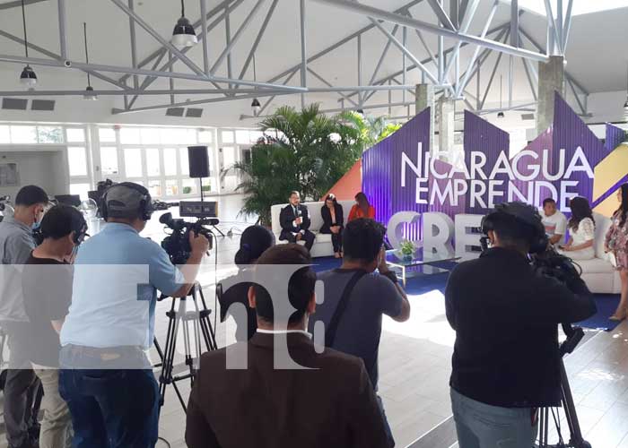Conferencia de prensa de Nicaragua Emprende