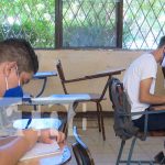 Educación en Nicaragua desde un aula de clases, reforzada con teleclases