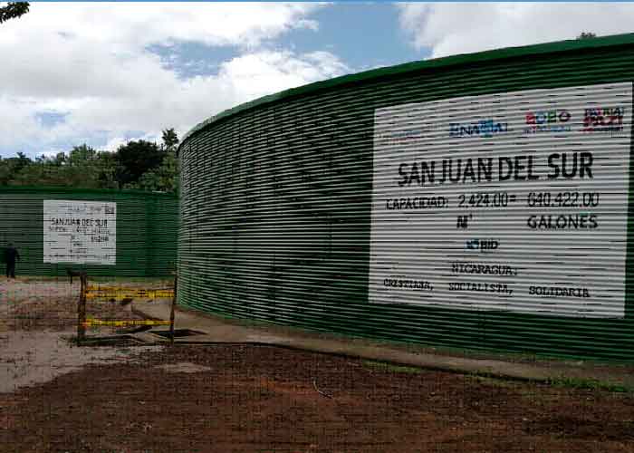 Avanzan obras de agua potable en San Juan del Sur 