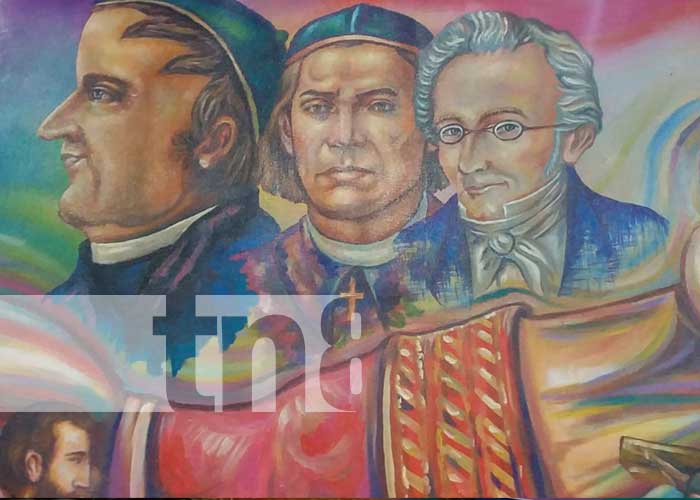 Elaboran enorme mural para narrar independencia de Centroamérica