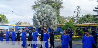 Policía capturó a sujetos por delitos de peligrosidad en Masaya