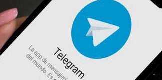 La nueva versión de Telegram.