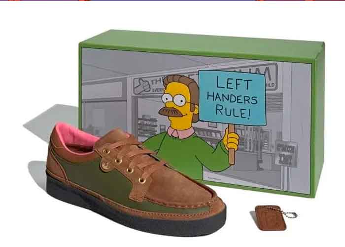 Zapatillas Adidas inspiradas en Ned Flanders, popular personaje de Los Simpsons