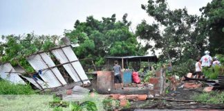 Tornado destruye viviendas en una comunidad de León