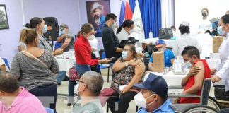 Jornada para aplicación de vacuna Sputnik V en Managua