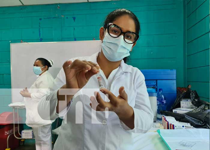 Jornada de vacunación contra el COVID-19 en Managua 
