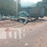 Un fallecido deja un accidente de tránsito en Carretera Waslala Matagalpa