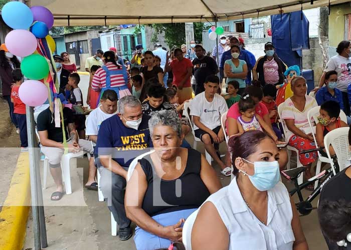 Transformación vial en el barrio Las Torres de Managua: inauguraron 12 calles