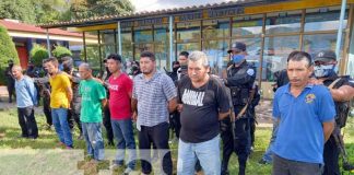 Policía Nacional capturó a 15 delincuentes en Jinotega