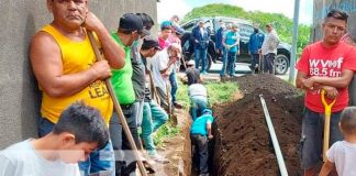 Pronto harán llegará el vital liquido a familias de la comunidad San Jorge