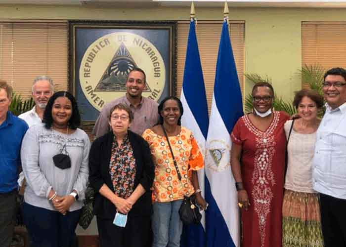 Delegación Nicaragua Network y la Alianza para la Justicia Global visitaron en país