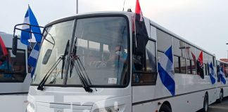 Continúan llegando a Nicaragua nuevos buses para el mejoramiento del transporte