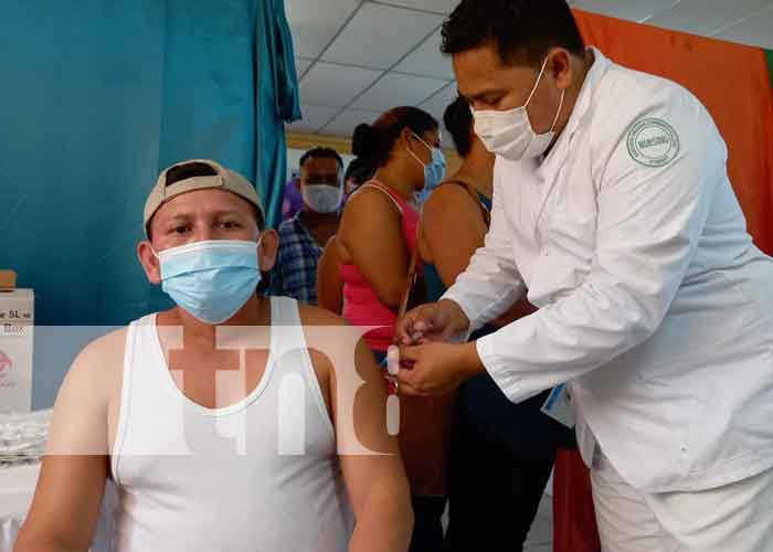 En Río San Juan, Nicaragua, se continúa el proceso de vacunación contra el COVID-19