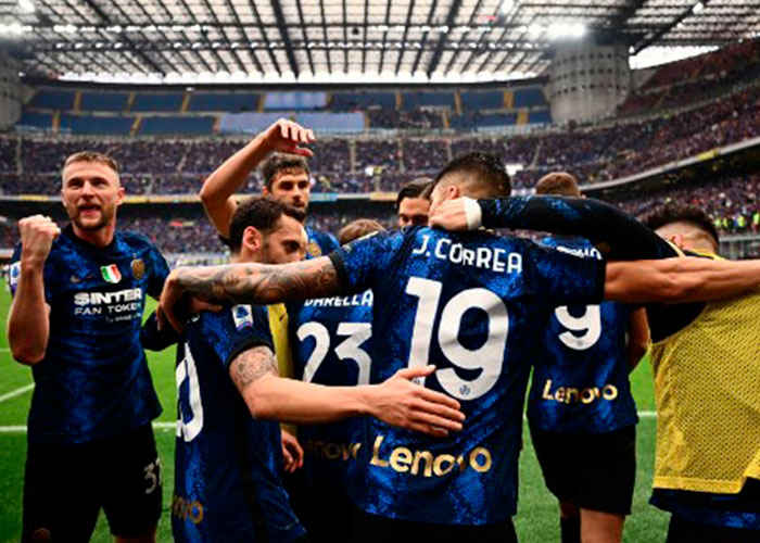  Dos goles de Correa ante Udinese consolidan al Inter en podio de Serie A 