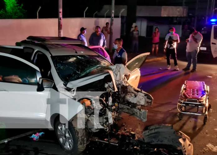  Hombre pierde la vida luego de sufrir un aparatoso accidente en Managua 