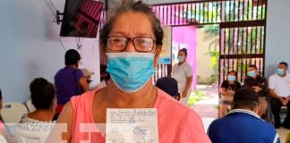 Continúa la vacunación contra el COVID-19 a mayores de 30 en Managua