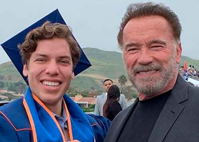 Arnold Schwarzenegger reaparece en redes sociales con su hijo, mira qué grande está 