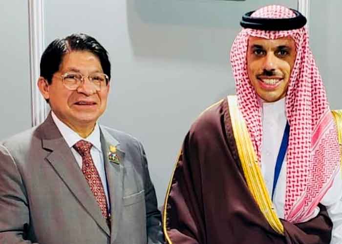Príncipe Faisal Bin Farhan Al-Saud, Ministro de Asuntos Exteriores del Reino de Arabia Saudita 
