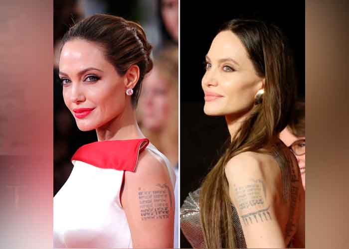 ¡Cerrando ciclos! Angelina Jolie se borra el tatuaje que tenía por Brad Pitt