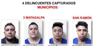 Detienen a diez delincuentes en Matagalpa