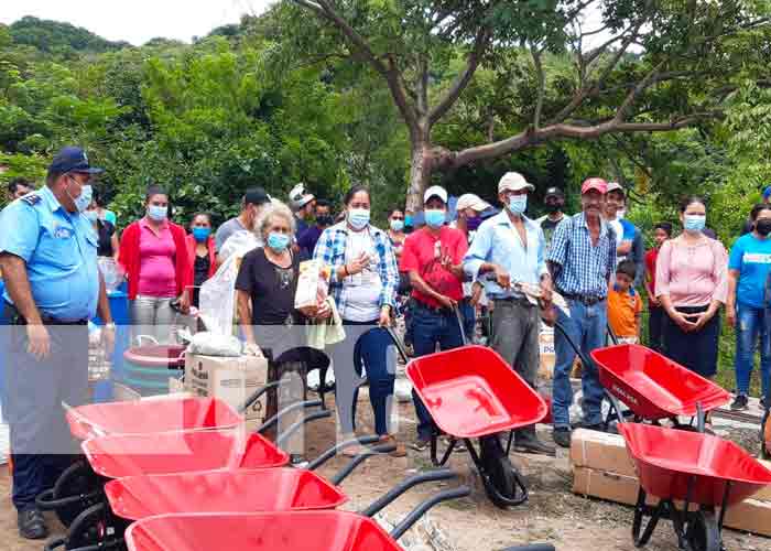 NICAVIDA entrega herramientas en comunidades rurales de Somoto