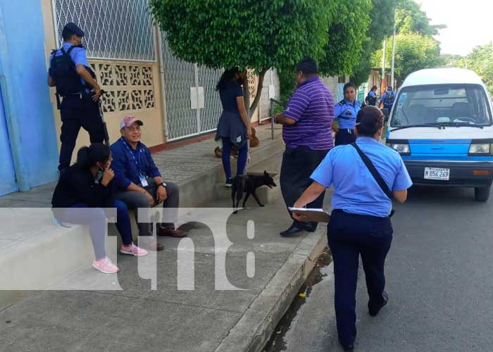 Investigación policial por asalto armado en Managua