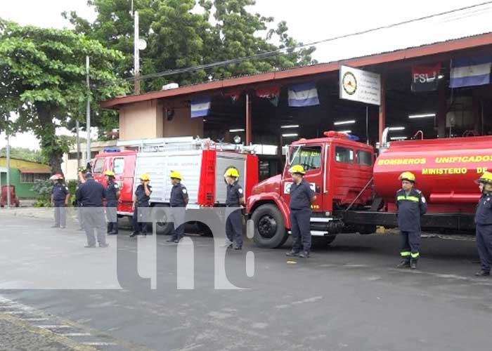 Camiones de bomberos para nueva estación en San José de Bocay