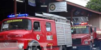 Camiones de bomberos para nueva estación en San José de Bocay