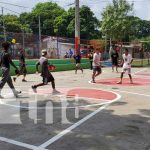 Cancha multiusos para la recreación del barrio Andrés Castro, Managua