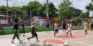 Cancha multiusos para la recreación del barrio Andrés Castro, Managua