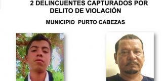 Capturan a 8 delincuentes por delitos de peligrosidad en el Caribe Norte