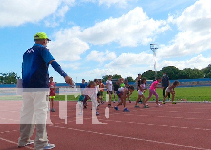 Arranca segunda fecha de atletismo en Juegos Juveniles Managua 2021