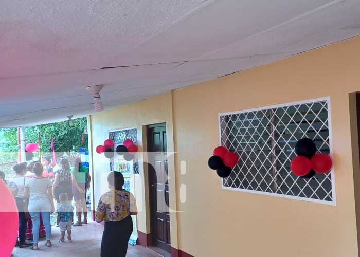 Inauguración de mejoras en escuela de San Carlos