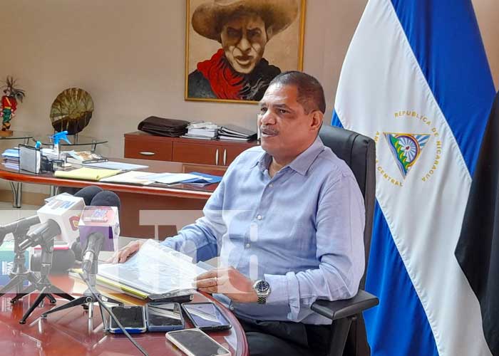 Ministro de Hacienda, Iván Acosta, presenta informe de economía en Nicaragua
