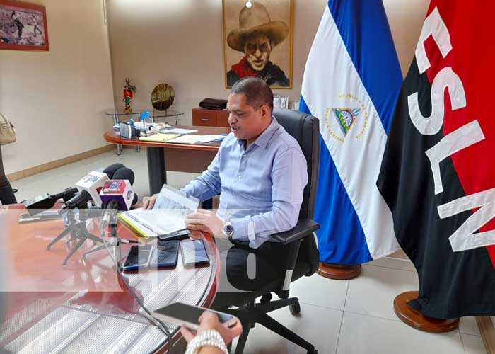 Ministro de Hacienda, Iván Acosta, presenta informe de economía en Nicaragua