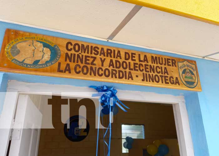 Relanzamiento de la Comisaría de la Mujer en La Concordia, Jinotega