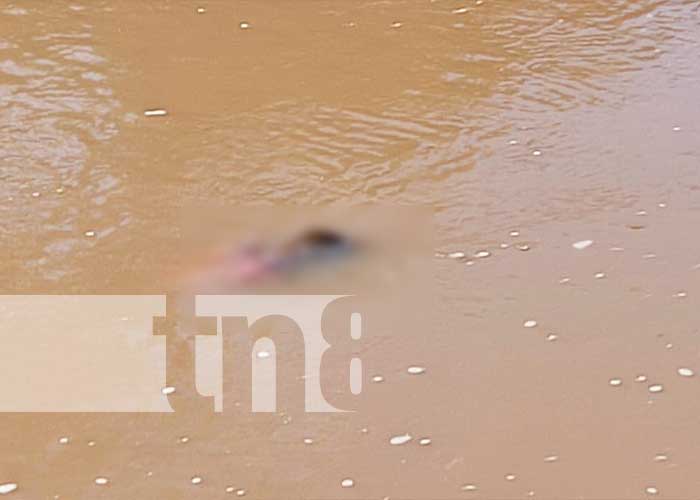 Hallan un cuerpo flotando a orillas del Río Mayales en Juigalpa, Chontales