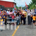 Inauguración de nuevas calles adoquinadas en León